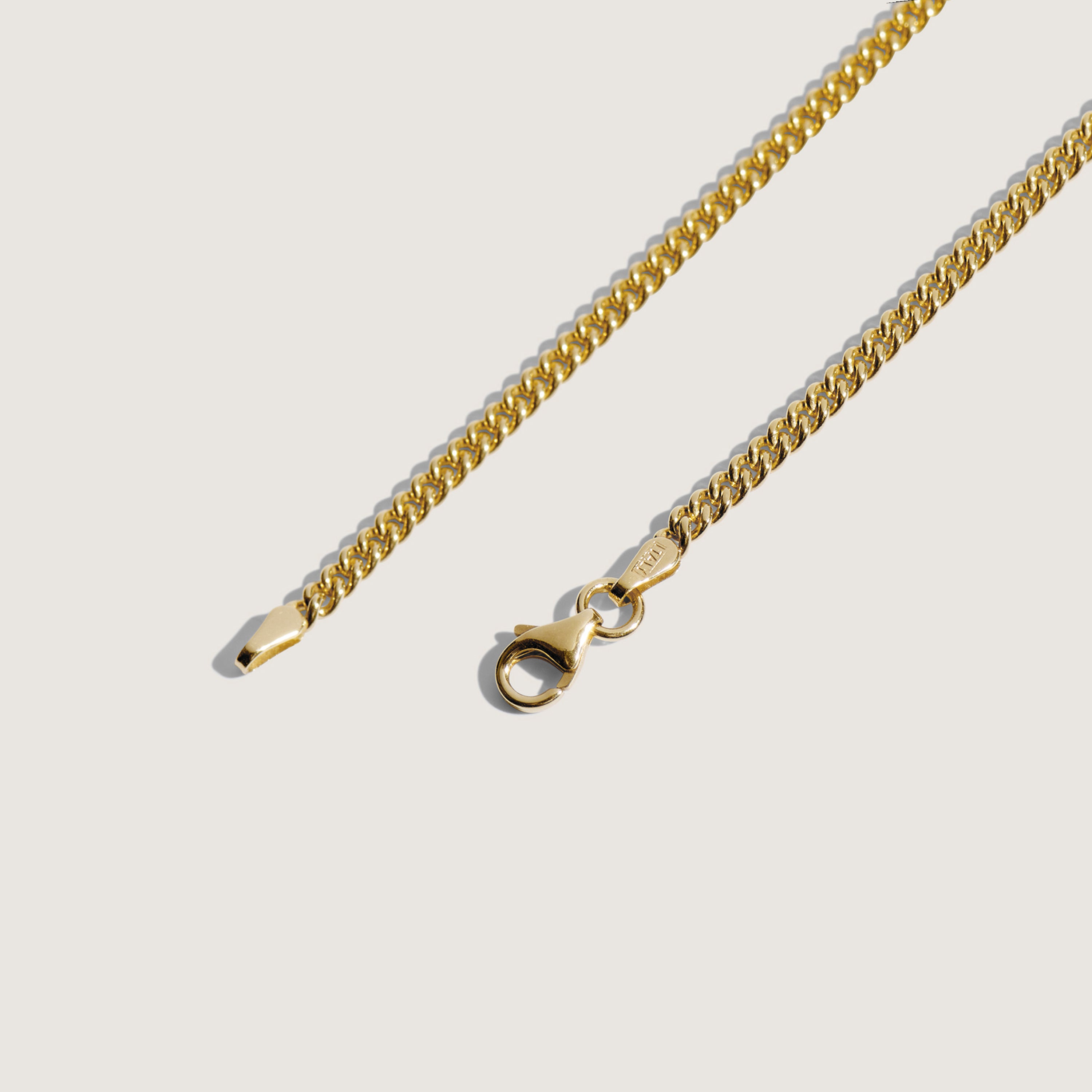 Boys Banks 14K Solid Curb Chain