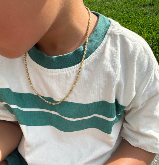 Clarkson - 14K Solid 2mm Rope Chain