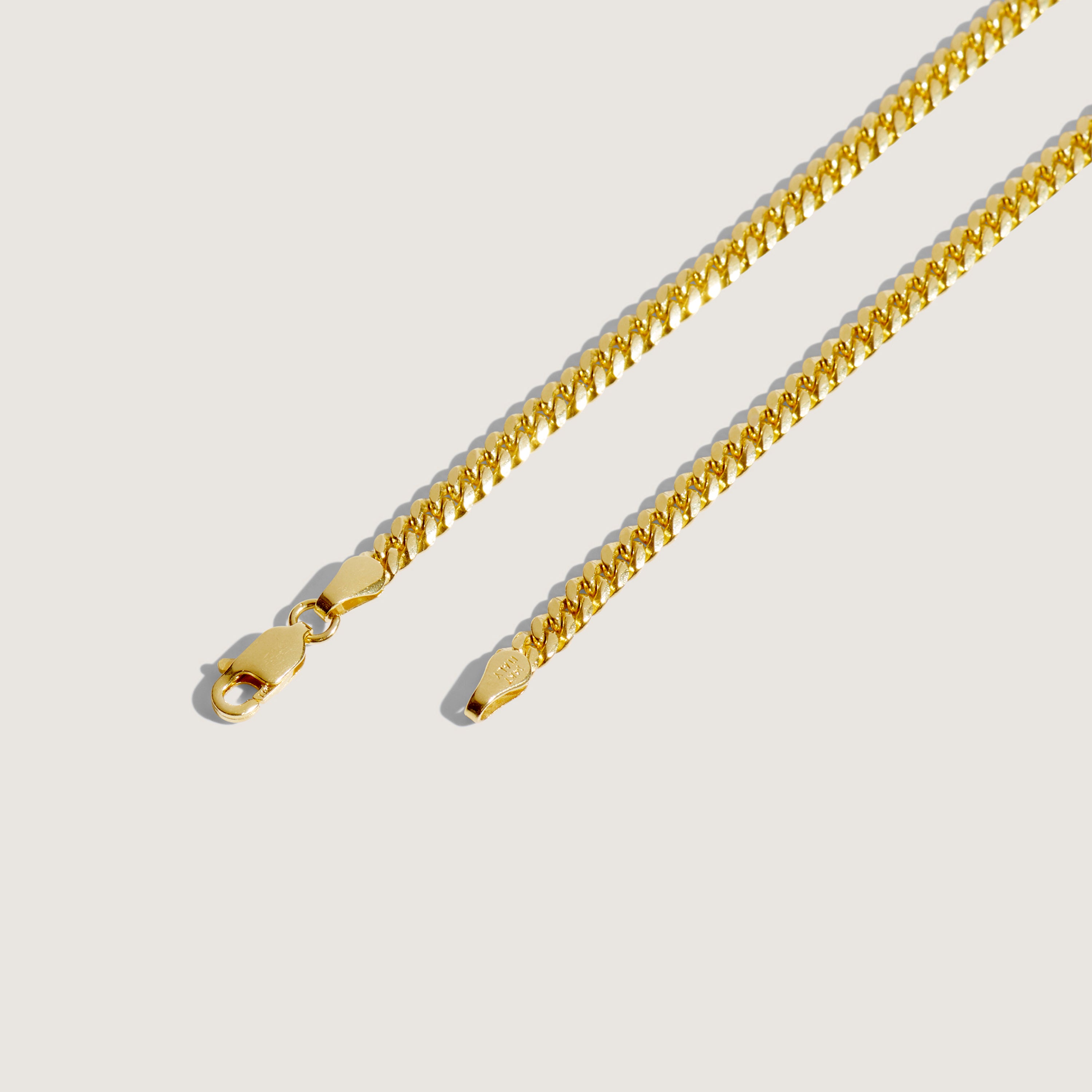 Boys Warren 14K Solid Miami Cuban Link Bracelet
