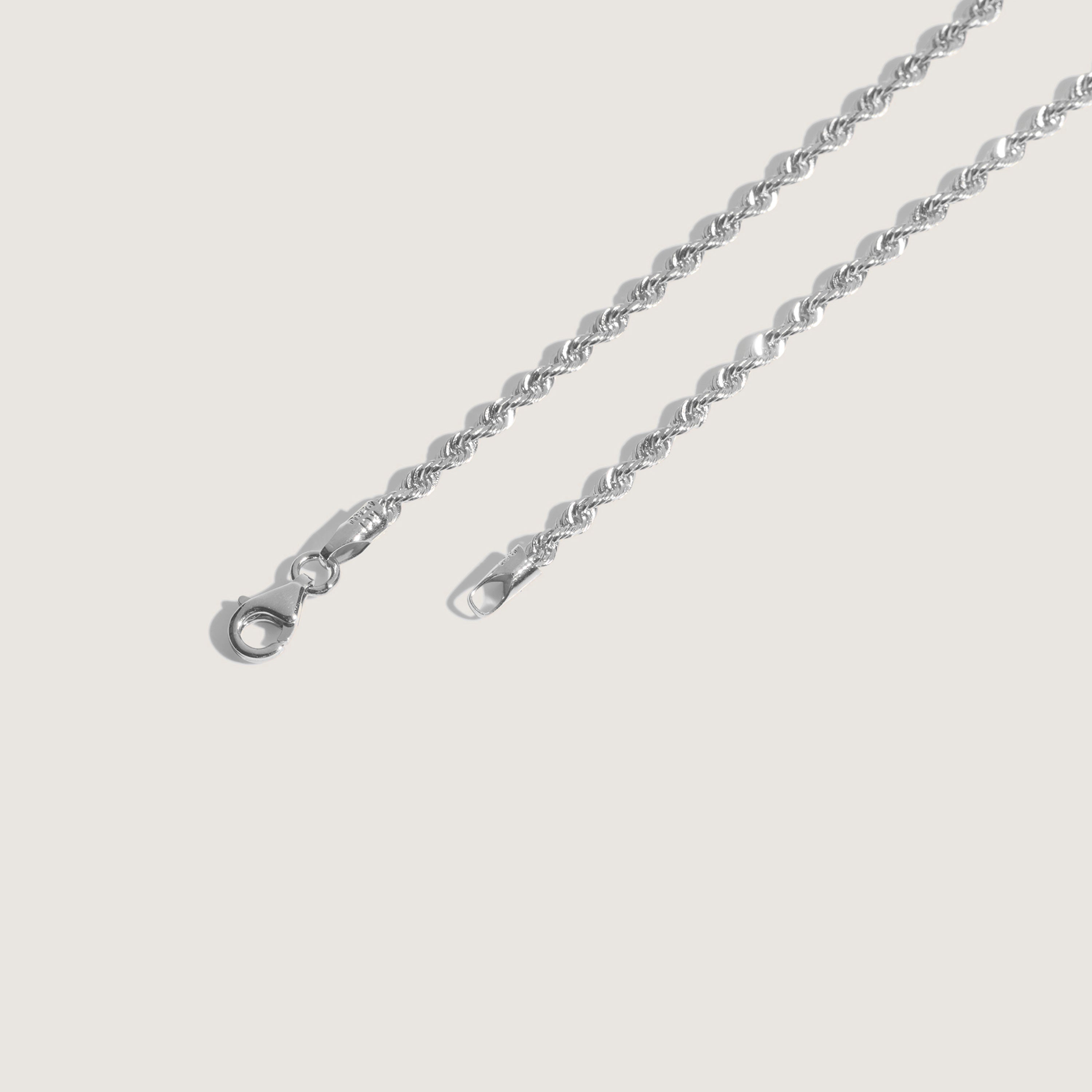 Boys Perry Sterling Silver Rope Link Bracelet