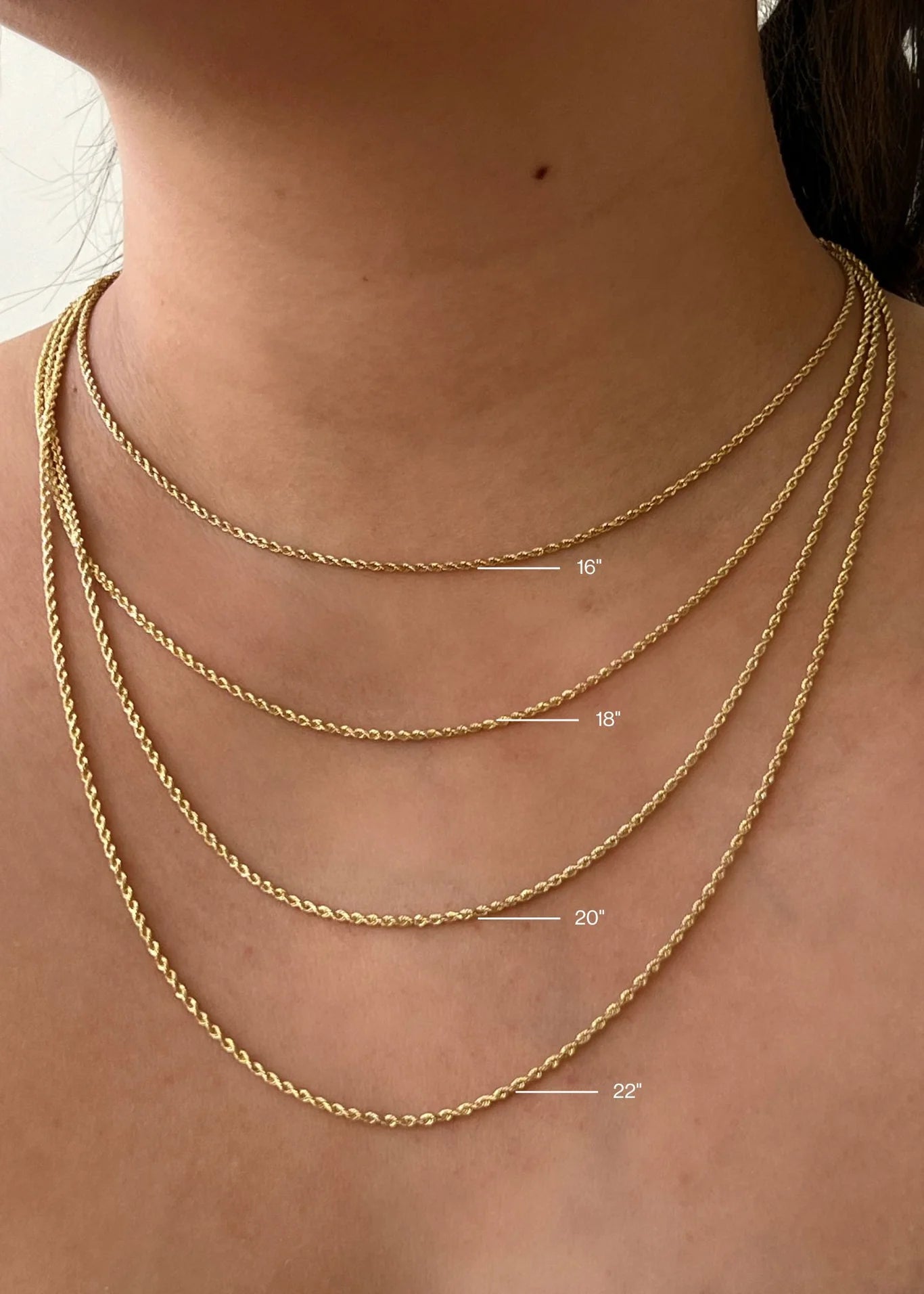 Perry  Sterling Silver Rope Chain
