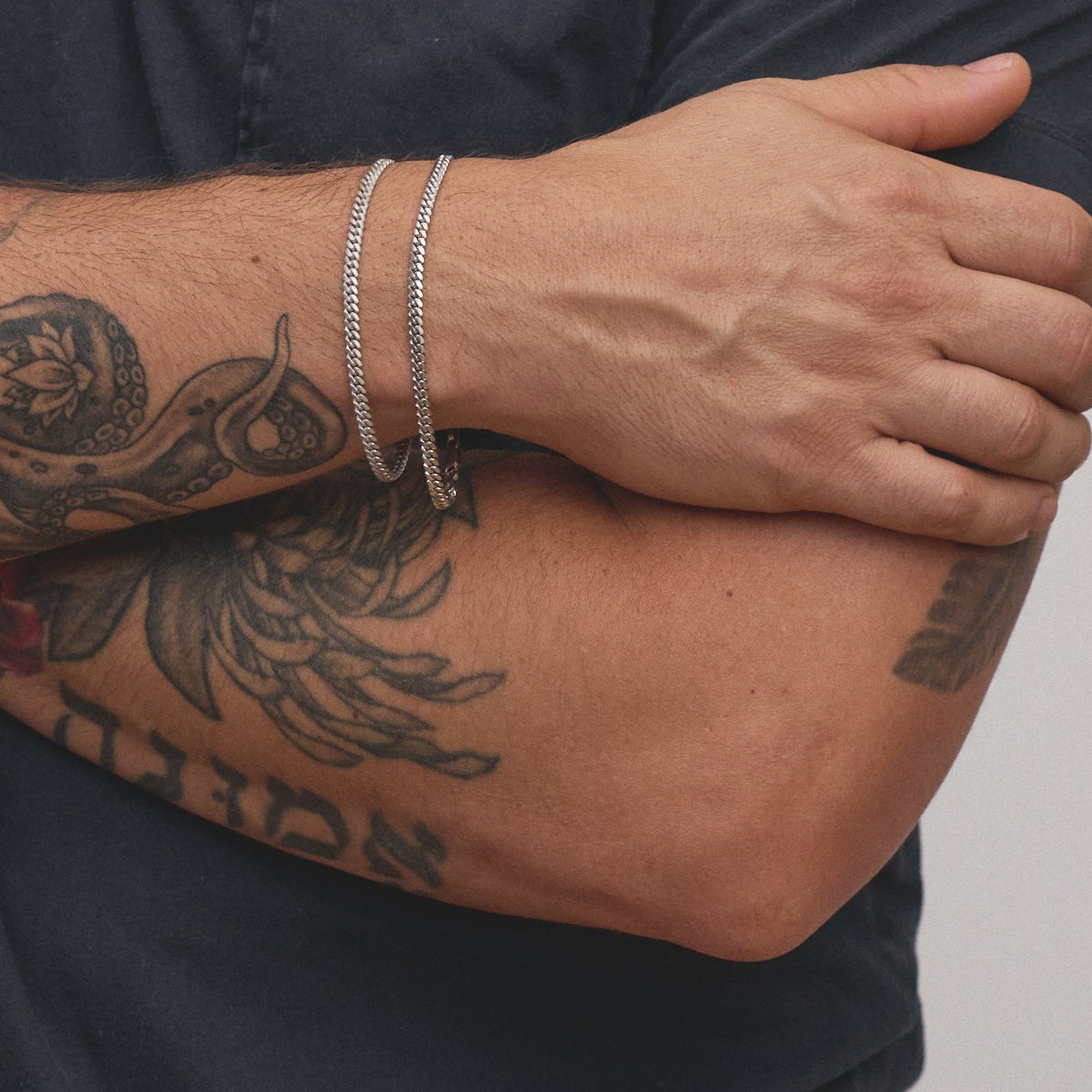 Dads Warren 14K Solid Miami Cuban Link Bracelet